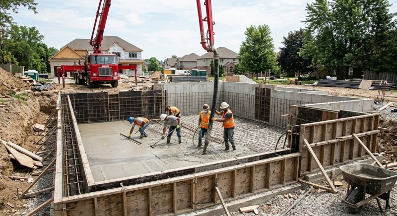 Basement Concrete Pouring in Skagit County, WA