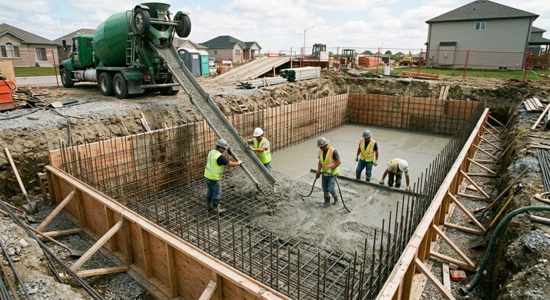Basement Concrete Pouring in Skagit County, WA