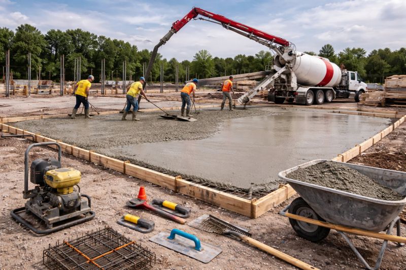 Commercial Slab Construction in Arlington, WA