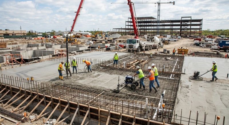 Commercial Slab Construction in Skagit County, WA