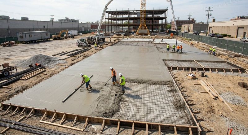 Commercial Slab Installation in Arlington, WA
