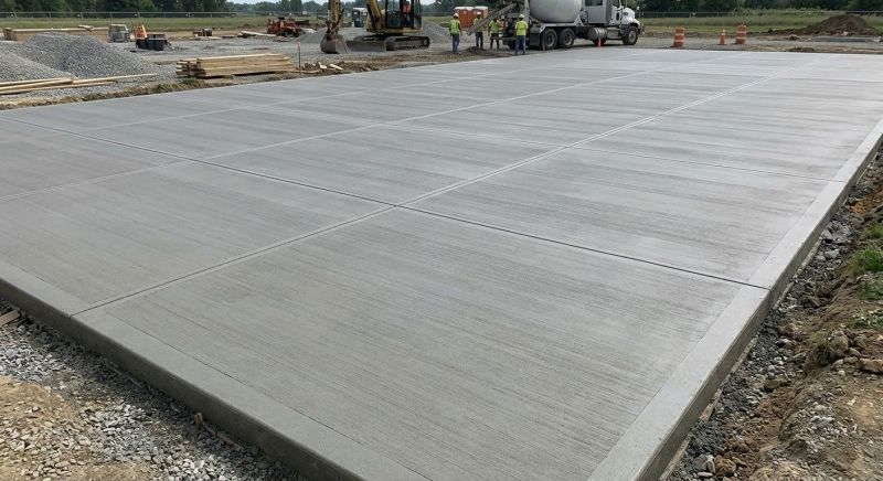 Commercial Slab Installation in Burlington, WA