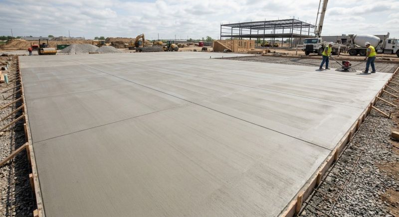 Commercial Slab Installation in Skagit County, WA