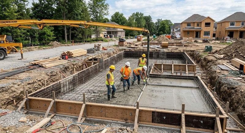 Concrete Foundation Installation in Arlington, WA