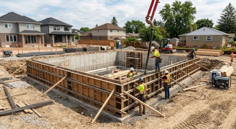 Foundation Construction in Anacortes, WA