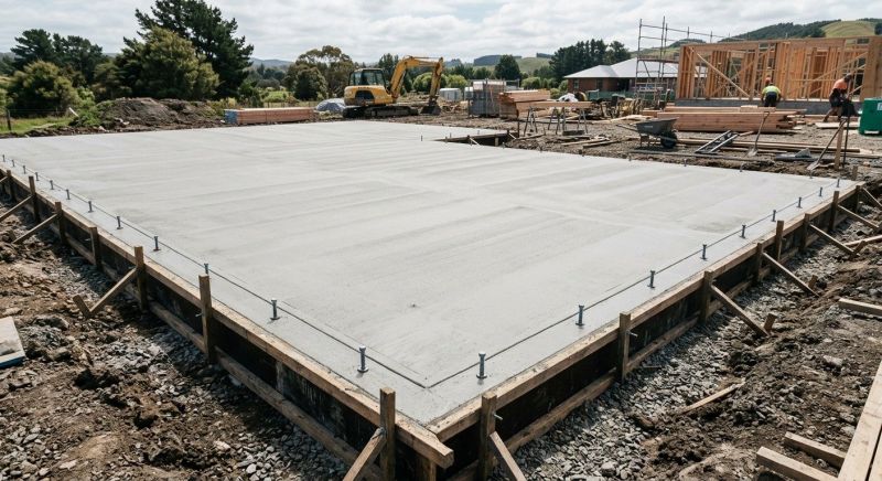 Foundation Slab Construction in Skagit County, WA