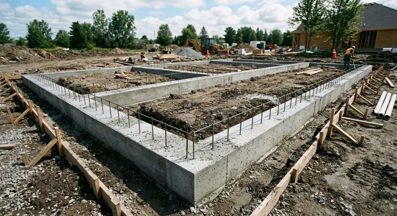 House Footing Construction in Skagit County, WA
